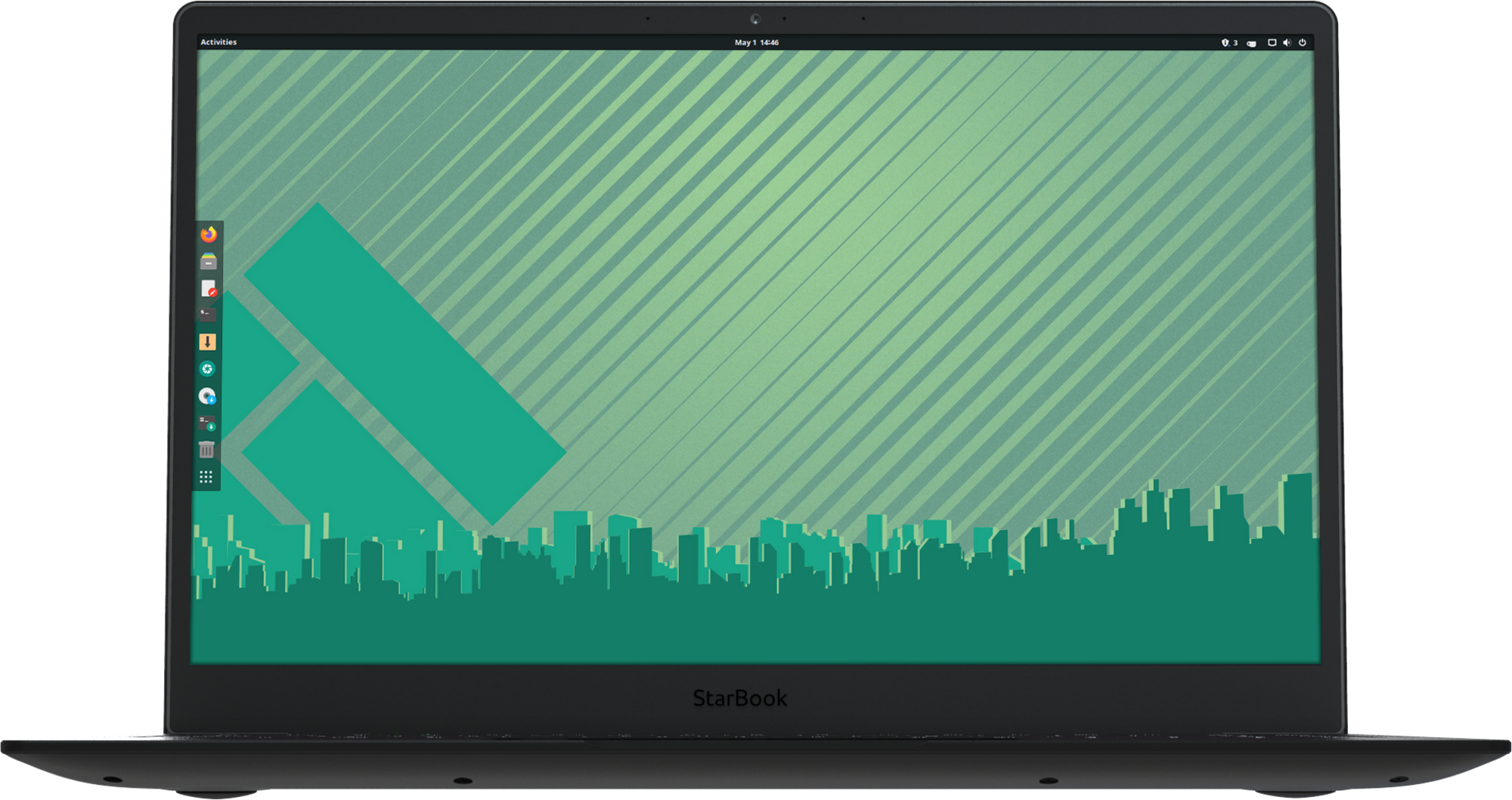 Laptop with pre-installed Manjaro Linux