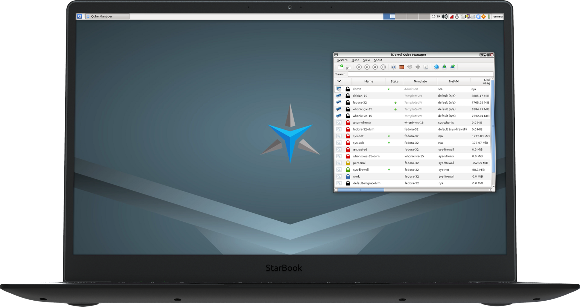 Laptop with pre-installed Qubes Linux